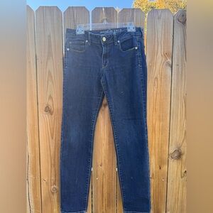 AE Skinny Super Stretch Jeans | Size 10 Regular | Dark Wash